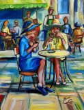 Lente-in-Deventer-Oilpainting-on-canvas-70-x-90-cm