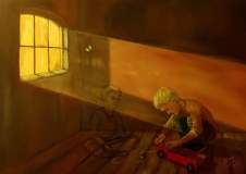 The-invisible-friend-Oilpainting-on-canvas-141-x-104-cm